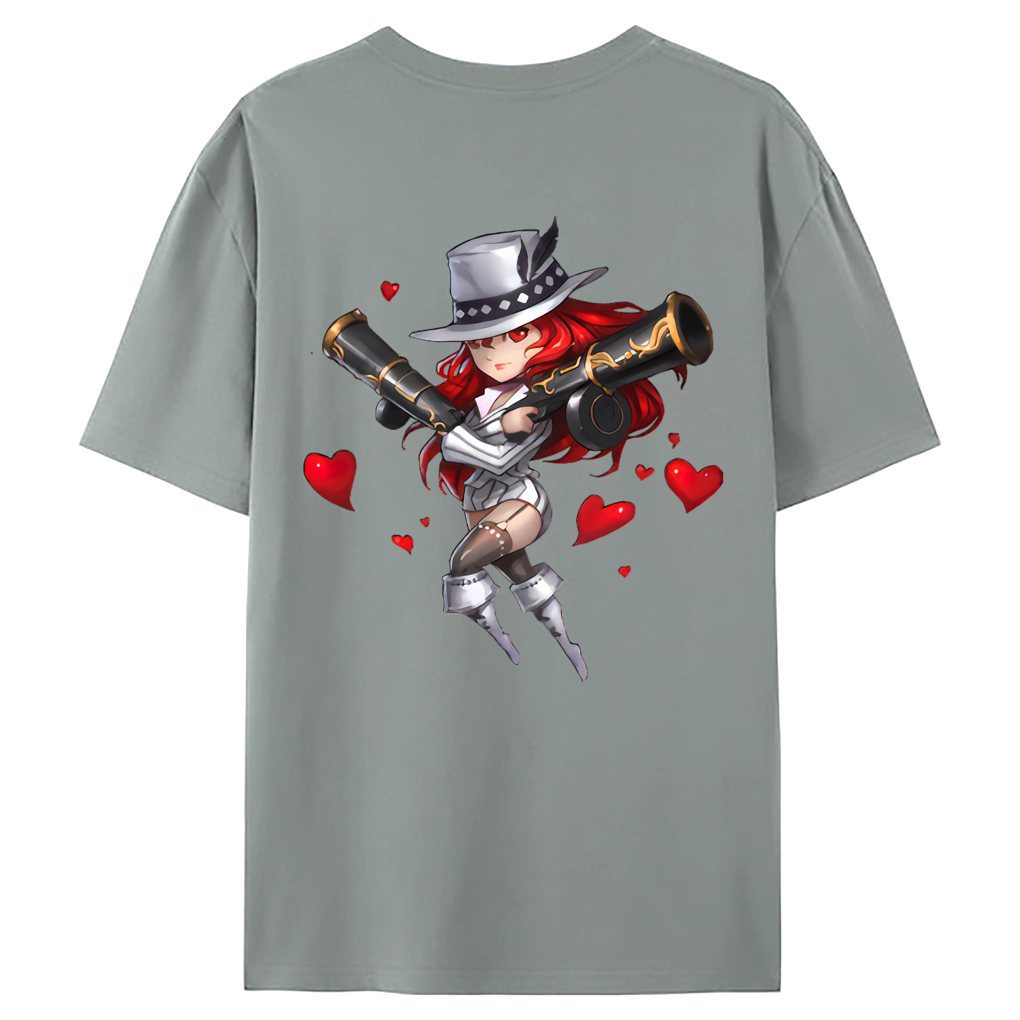 （画像用） リーグ・オブ・レジェンド League of Legends LOL 綿100％ メンズ半袖Tシャツ（バックプリント） 通気性